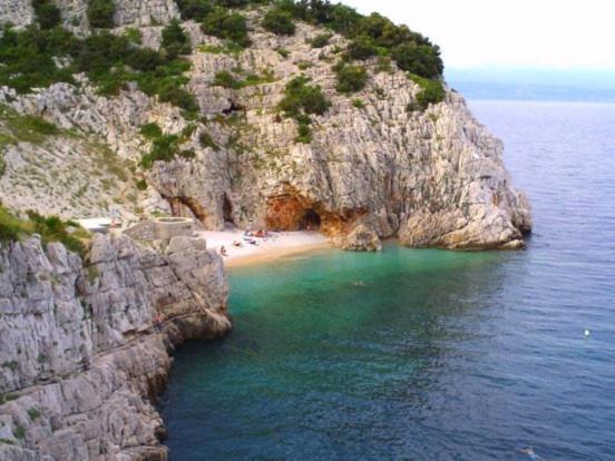 Ferienwohnung Mit Pool Kroatien Mit Meerblick Und Pool 로브란 외부 사진
