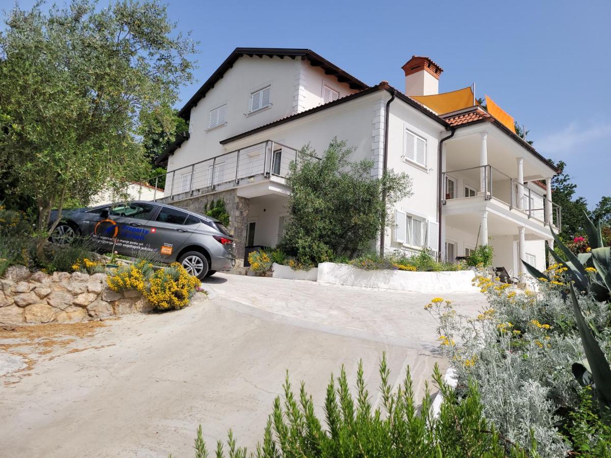 Ferienwohnung Mit Pool Kroatien Mit Meerblick Und Pool 로브란 외부 사진