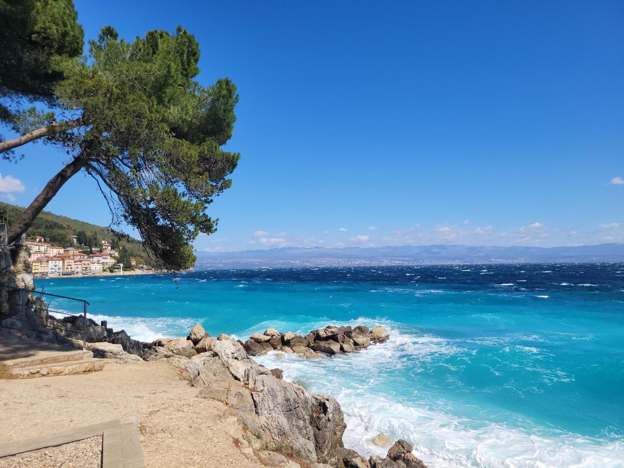 Ferienwohnung Mit Pool Kroatien Mit Meerblick Und Pool 로브란 외부 사진